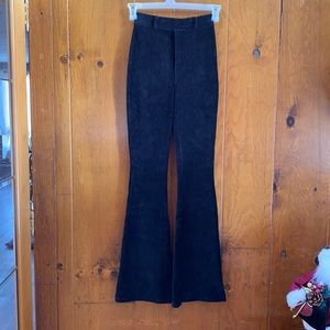 Super High rise Stradivarius soft corduroy super flare pants